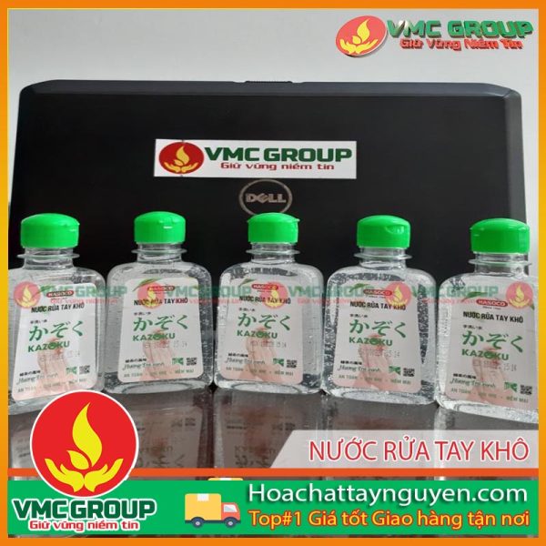 NƯỚC RỬA TAY KHÔ CHAI 190ML HASOKO