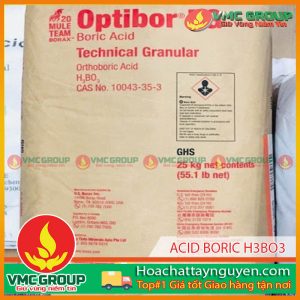 AXIT BORIC (H3BO3) 99,5% MỸ BAO 25KG MỸ