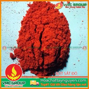 BỘT SẮT ĐỎ THÙNG 25KG TQ