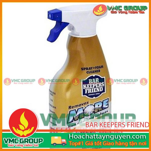 CHAI XỊT VÀ PHUN BỌT BAR KEEPERS FRIEND USA