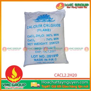 HÓA CHẤT THỦY SẢN CANXI CLORUA 25KG BAO