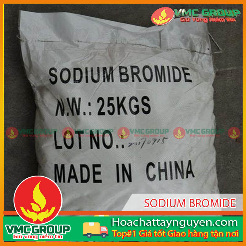 SODIUM BROMIDE, NATRI BROMUA, NABR SODIUM BROMIDE, NATRI BROMUA, NABR BAO 25KG TQ