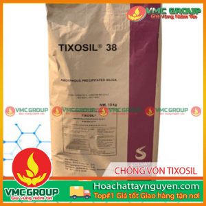 SILICONE DIOXIDE (E551) TIXOSIL 38 PHỤ GIA CHỐNG ĐÔNG VÓN BAO 15KG HÀN QUỐC
