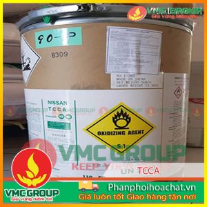 TRICHLORO ISOCYANURIC ACID (TCCA) 90% 50KG THÙNG NHẬT BẢN