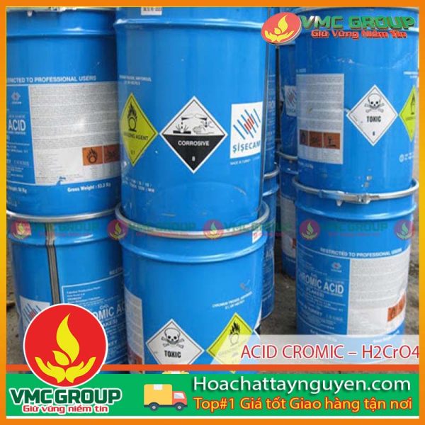 ACID CROMIC - H2CrO4 THÙNG 50KG TQ