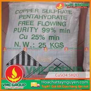 ĐỒNG SUNFAT CuSO4.5H2O ĐÀI LOAN BAO 25KG