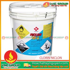 NICLON CLORINE NHẬT XỬ LÝ NƯỚC THÙNG 45KG