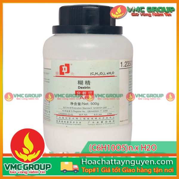 (C6H10O5)n.x H2O - DEXTRIN HỘP 500G CHINA