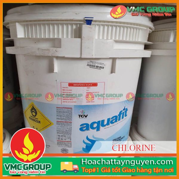 CA(OCl)2 - CHLORINE THÙNG 45KG ẤN ĐỘ