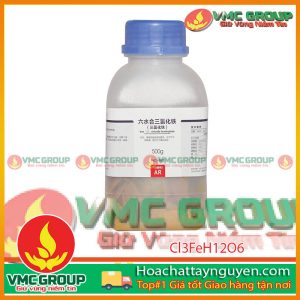 IRON (III) CHLORIDE HEXAHYDRATE- Cl3FeH12O6 LỌ 500G TQ