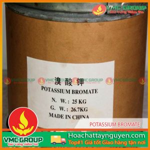 KBrO3 – POTASSIUM BROMATE THÙNG 25KG TQ