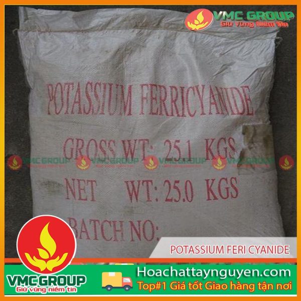 POTASSIUM FERI CYANIDE - K3Fe(CN)6 BAO 25KG TQ