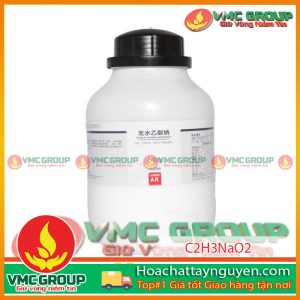 SODIUM ACETATE ANHYDROUS - C2H3NaO2 LỌ 500G TQ