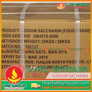 SODIUM SACHARIN - C7H4NNaO3S THÙNG 25KG TQ