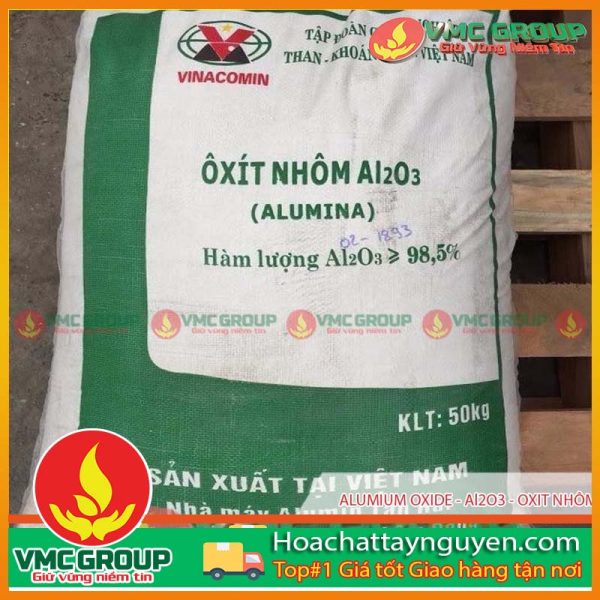 ALUMIUM OXIDE ALUMIUM OXIDE - Al2O3 - OXIT NHÔM BAO 25KG TQ