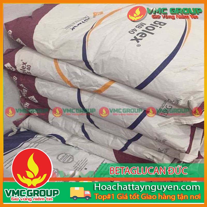 BETAGLUCAN ĐỨC (BIOLEX MB40) BETAGLUCAN ĐỨC (BIOLEX MB40) BAO 25KG TQ