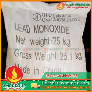 Chì II OXIT - LEAD MONOXIDE – PbO BAO 25KG TQ
