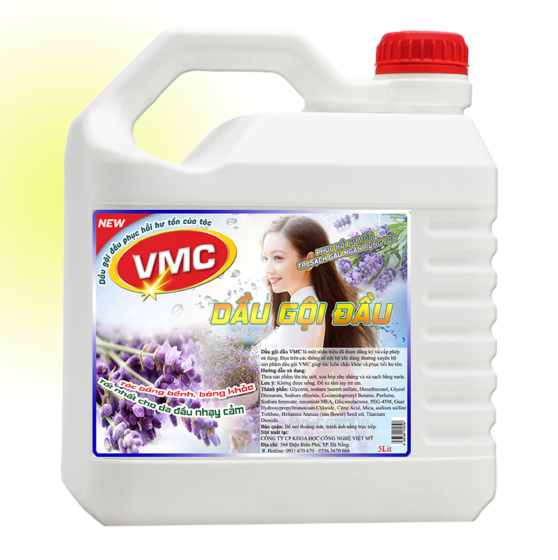 DẦU GỘI ĐẦU VMC CAN 5 LIT - CHẤT TẨY RỬA VIỆT MỸ™ | VMCGROUP