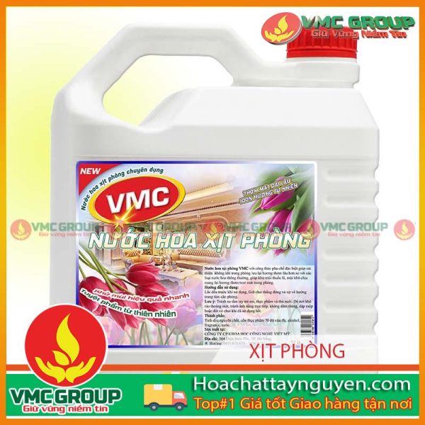 NƯỚC HOA XỊT PHÒNG VMC CAN 5 LIT