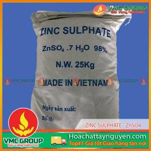 ZINC SULPHATE - KẼM SUNPHAT - ZnSO4 BAO 25KG VIỆT NAM