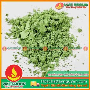 MÀU XANH LÁ GIÀ TẠO MÀU XANH CHO GỐM SỨ GẠCH MEN THÙNG 25KG ẤN ĐỘ