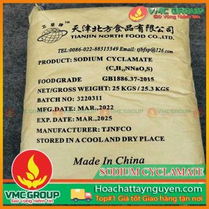 SODIUM CYCLAMATE C6H12NNAO3S – ĐƯỜNG TẠO NGỌT TỔNG HỢP E952