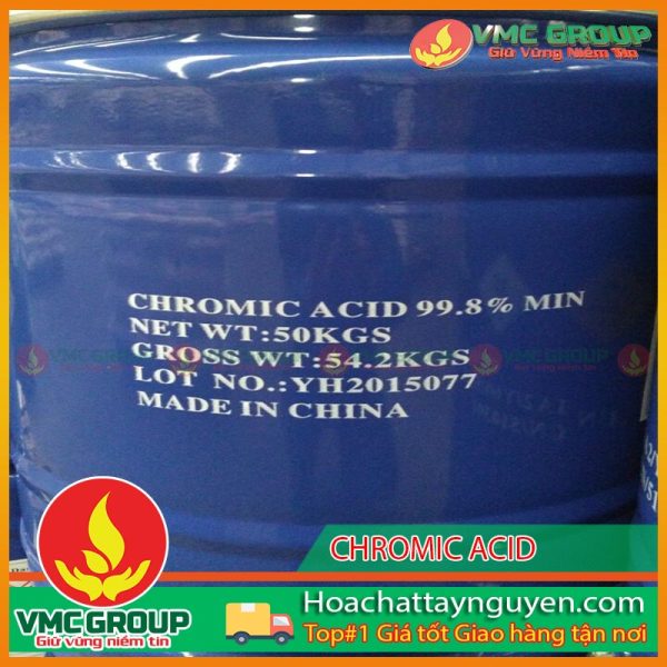 ACID CHROMIC CrO3 THÙNG 50KG MỸ