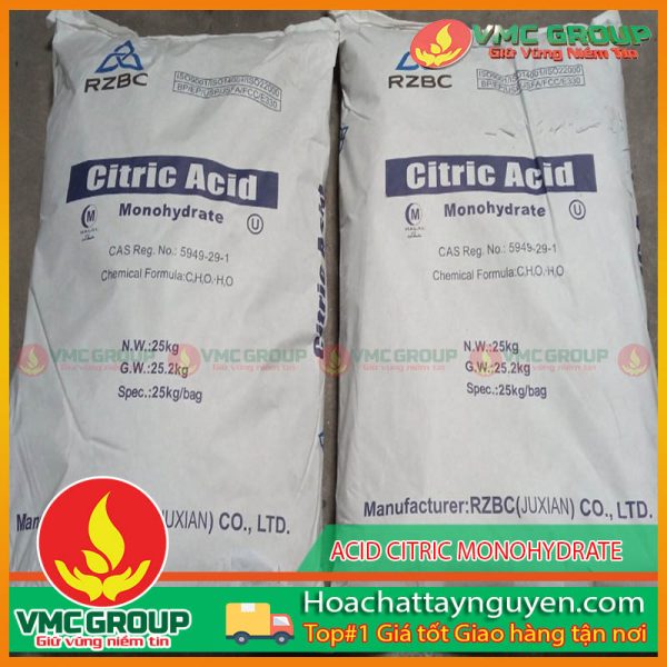 ACID CITRIC MONOHYDRATE BAO 25KG TQ