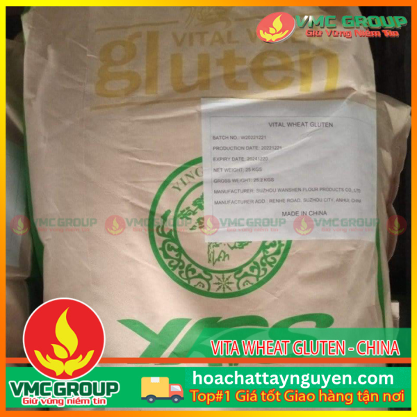 WHEAT GLUTEN – CHẤT KẾT DÍNH GIÒ CHẢ AN TOÀN BAO 25KG TQ